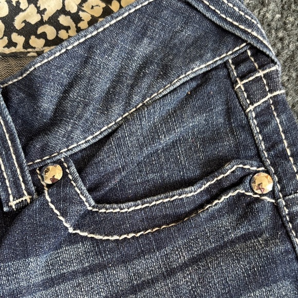 Ariat Women's Dark Indigo Boot Cut Jeans - Picture 7 of 14